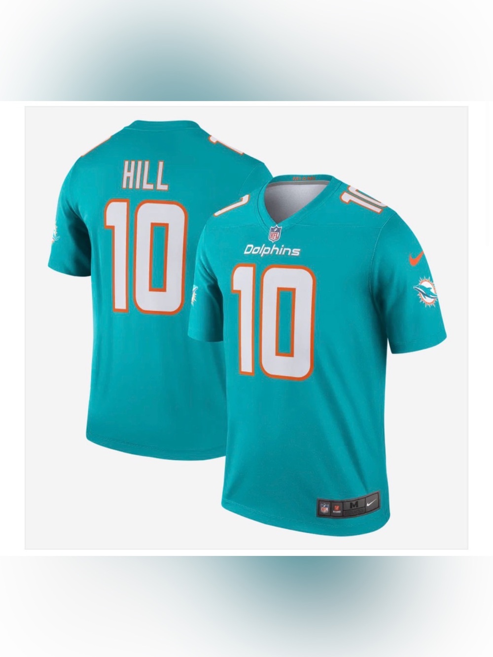 NWT NIKE Miami Dolphins Tyreek Hill Jersey Men's Size XL $149 Loose Fit